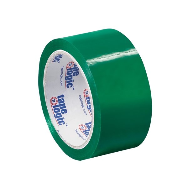 Tape Logic 2'' x 55 yds. Green Tape Logic Carton Sealing Tape, 36PK BUY00020003 - main